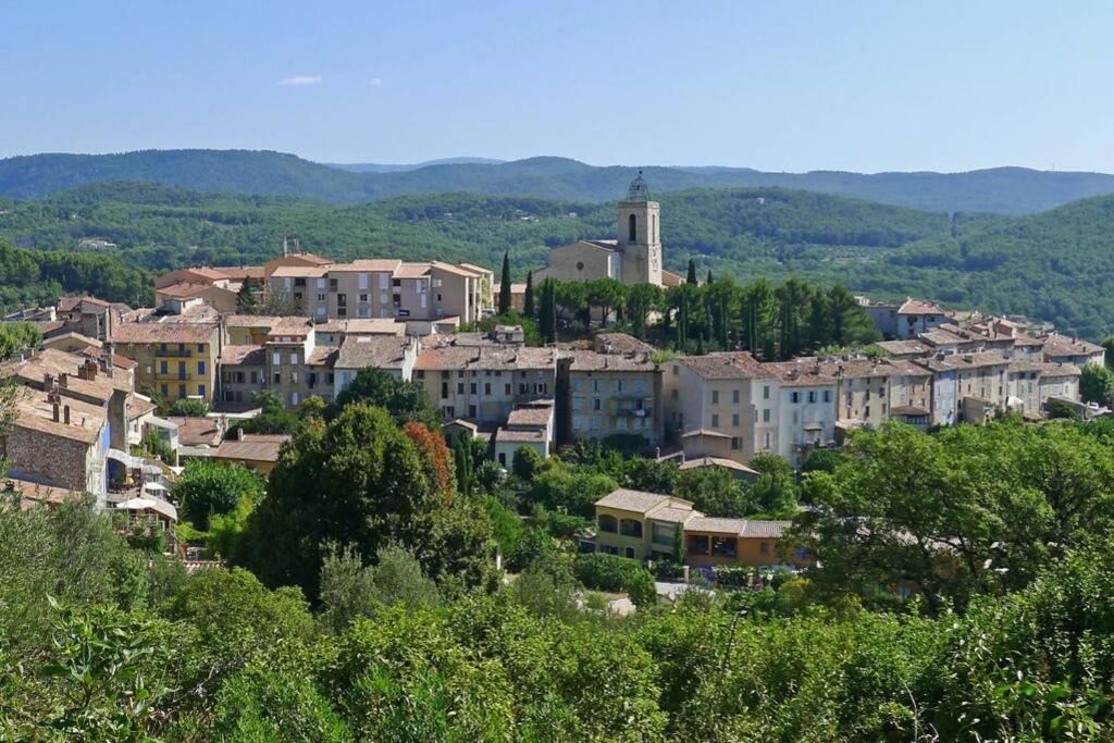 Gîte provençal indépendant avec piscine chauffée : LE SUY BIEN Flayosc Exterior foto